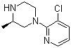 (3R)-1-(3-Chloropyridin-2-yl)-3-methylpiperazine molecular structure (CAS 393513-95-6)