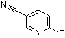 5-氰基-2-氟吡啶分子结构 (CAS 3939-12-6)
