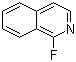 结构式 CAS# 394-65-0, 1-氟异喹啉