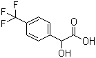 结构式 CAS# 395-35-7, 4-三氟甲基扁桃酸