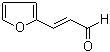 structure of CAS# 39511-08-5, (2E)-3-(2-Furanyl)-2-propenal;trans-3-(2-Furyl)acrolein; trans-beta-2-Furylacrolein