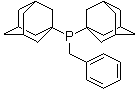 structure of CAS# 395116-70-8, Di(1-adamantyl)benzylphosphine;bis(1-adamantyl)-benzylphosphane