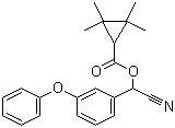 Fenpropathrin molecular structure (CAS 39515-41-8)