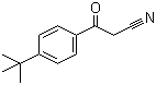 structure of CAS# 39528-62-6, 4-tert-Butylbenzoylacetonitrile;3-(4-tert-Butylphenyl)-3-oxopropanenitrile