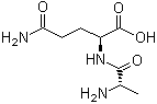 Alanyl-glutamine molecular structure (CAS 39537-23-0)