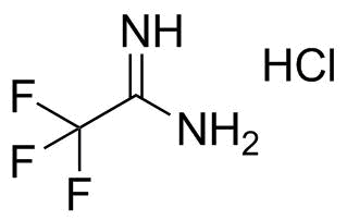 2,2,2-Trifluoroacetimidamide hydrochloride molecular structure (CAS 39560-95-7)