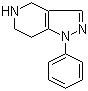 结构式 CAS# 396133-34-9, 4,5,6,7-四氢-1-苯基-1H-吡唑并[4,3-c]吡啶