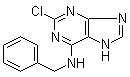6-Benzylamino-2-chloropurine molecular structure (CAS 39639-47-9)