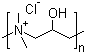 环氧氯丙烷-二甲胺共聚物分子结构 (CAS 39660-17-8)