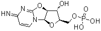 Cyclocytidine 5'-phosphate molecular structure (CAS 39679-56-6)