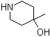 4-甲基-4-哌啶醇分子结构 (CAS 3970-68-1)