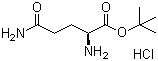 L-谷氨酰胺叔丁酯盐酸盐分子结构 (CAS 39741-62-3)
