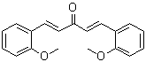 (1E,4E)-1,5-双(2-甲氧基苯基)-1,4-戊二烯-3-酮分子结构 (CAS 39777-61-2)