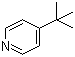 4-叔丁基吡啶分子结构 (CAS 3978-81-2)