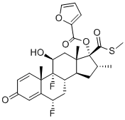 氟替卡松杂质7分子结构 (CAS 397864-58-3)