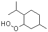 5-Methyl-2-(1-methylethyl)cyclohexyl hydroperoxide molecular structure (CAS 39811-34-2)