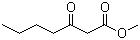 Methyl 3-oxoheptanoate molecular structure (CAS 39815-78-6)