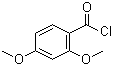 2,4-二甲氧基苯甲酰氯分子结构 (CAS 39828-35-8)