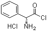 structure of CAS# 39878-87-0, (R)-(-)-2-Phenylglycine chloride hydrochloride