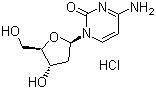 2'-Deoxycytidine hydrochloride molecular structure (CAS 3992-42-5)