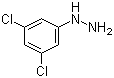 3,5-Dichlorophenylhydrazine molecular structure (CAS 39943-56-1)