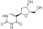 Deoxypseudouridine molecular structure (CAS 39967-60-7)