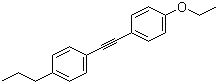1-[2-(4-Ethoxyphenyl)ethynyl]-4-propylbenzene molecular structure (CAS 39969-29-4)