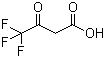 结构式 CAS# 400-36-2, 4,4,4-三氟-3-氧代丁酸