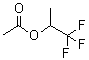 1,1,1-三氟-2-丙醇乙酸酯分子结构 (CAS 400-37-3)