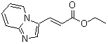 (2E)-3-Imidazo[1,2-a]pyridin-3-yl-2-propenoic acid ethyl ester molecular structure (CAS 400037-31-2)