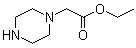 哌嗪乙酸乙酯分子结构 (CAS 40004-08-8)
