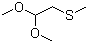 structure of CAS# 40015-15-4, 1,1-Dimethoxy-2-(methylthio)ethane;(Methylmercapto)acetaldehyde dimethyl acetal