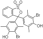 结构式 CAS# 40070-59-5, 溴二甲苯酚蓝; 溴二甲酚蓝