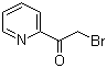 结构式 CAS# 40086-66-6, 2-(2-溴乙酰基)吡啶