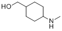structure of CAS# 400898-77-3, [4-(Methylamino)cyclohexyl]methanol;[trans-4-(Aminomethyl)cyclohexyl]methanol