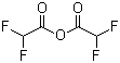 结构式 CAS# 401-67-2, 二氟乙酸酐