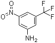 structure of CAS# 401-94-5, 3-Amino-5-nitrobenzotrifluoride;3-Nitro-5-(trifluoromethyl)aniline