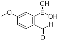 5-Methoxy-2-formylphenylboronic acid molecular structure (CAS 40138-18-9)