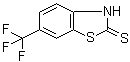 6-(Trifluoromethyl)-2(3H)-benzothiazolethione molecular structure (CAS 401567-22-4)