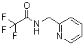 结构式 CAS# 401575-24-4, N-(2-吡啶甲基)三氟乙酰胺