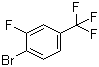 结构式 CAS# 40161-54-4, 4-溴-3-氟三氟甲苯; 3-氟-4-溴三氟甲苯