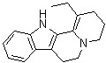1-Ethyl-2,3,4,6,7,12-hexahydroindolo[2,3-a]quinolizine molecular structure (CAS 40163-47-1)
