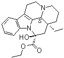 结构式 CAS# 40163-56-2, 长春胺乙酯