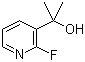structure of CAS# 40247-48-1, 2-(2-Fluoropyridin-3-yl)propan-2-ol
