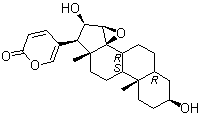 去乙酰华蟾毒精分子结构 (CAS 4026-95-3)