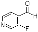 3-Fluoropyridine-4-carboxaldehyde molecular structure (CAS 40273-47-0)