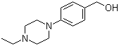 结构式 CAS# 402745-30-6, 4-(4-乙基哌嗪-1-基)苯甲醇