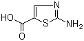2-氨基-1,3-噻唑-5-甲酸分子结构 (CAS 40283-46-3)