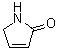 1,5-Dihydro-2H-pyrrol-2-one molecular structure (CAS 4031-15-6)