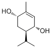 structure of CAS# 4031-55-4, p-Menth-1-ene-3,6-diol